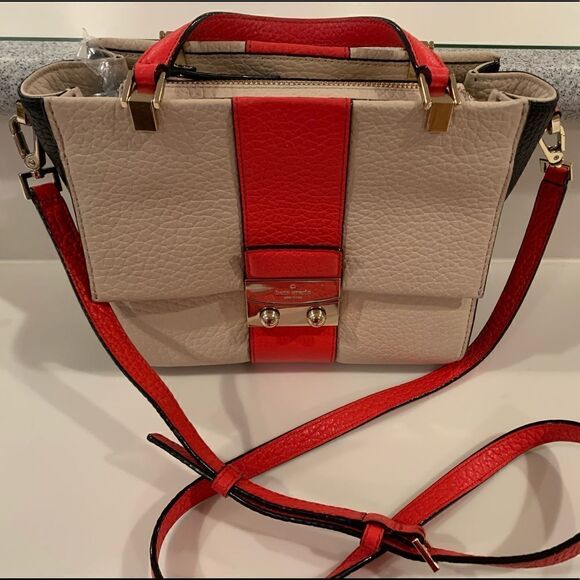 Kate Spade Chelsea Square Bennett Satchel Bag - Picture 9 of 10